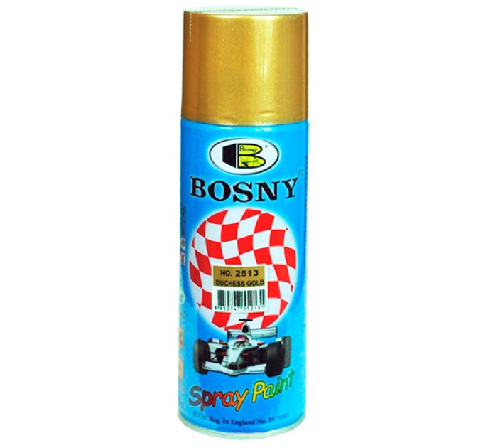 Краска аэрозольная акриловая золото герцога металлик, 400 мл 2513BS
