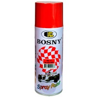 Краска аэрозольная акриловая красная, 400 мл 6BS