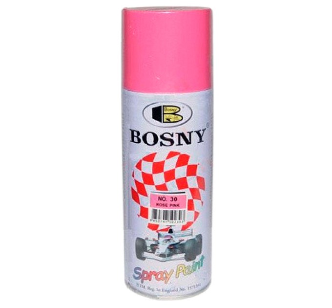 Краска аэрозольная акриловая розовая, 400 мл 30BS