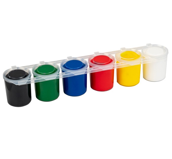 Акрил 6 цветов/25 мл, для рисования и хобби, «Остров сокровищ» 191688