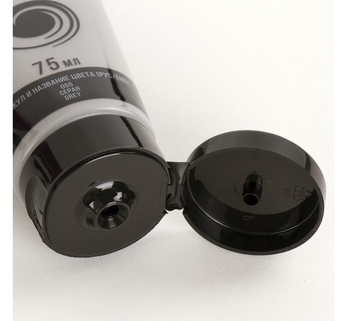 Акрил 75 мл, серая, пластиковая туба 191115