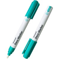 Акриловый маркер Deco Marker 460, «Металлик», зеленый, 2.0 мм