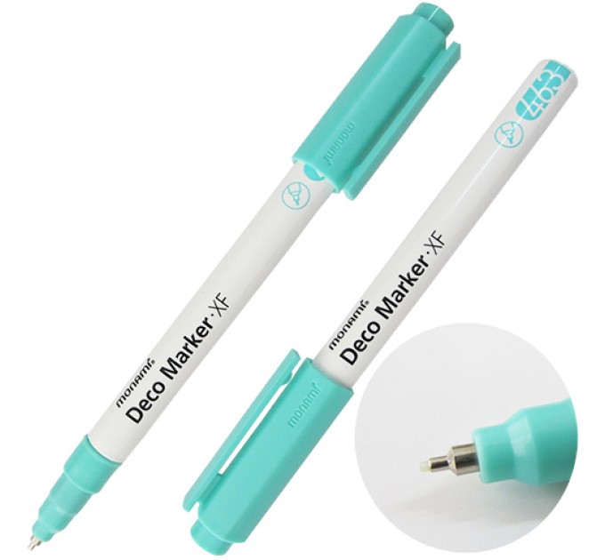 Акриловый маркер Deco Marker FX 463, «Пастель», мятный, 0.7 мм