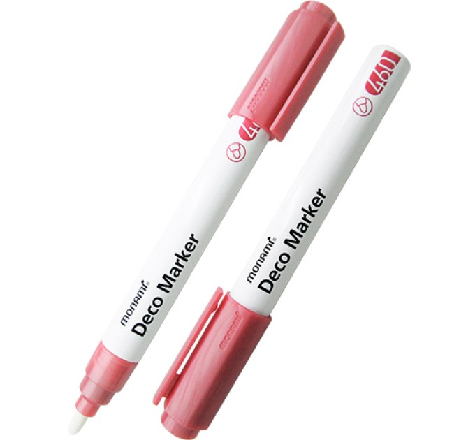 Акриловый маркер Deco Marker 460, «Металлик», красный, 2.0 мм