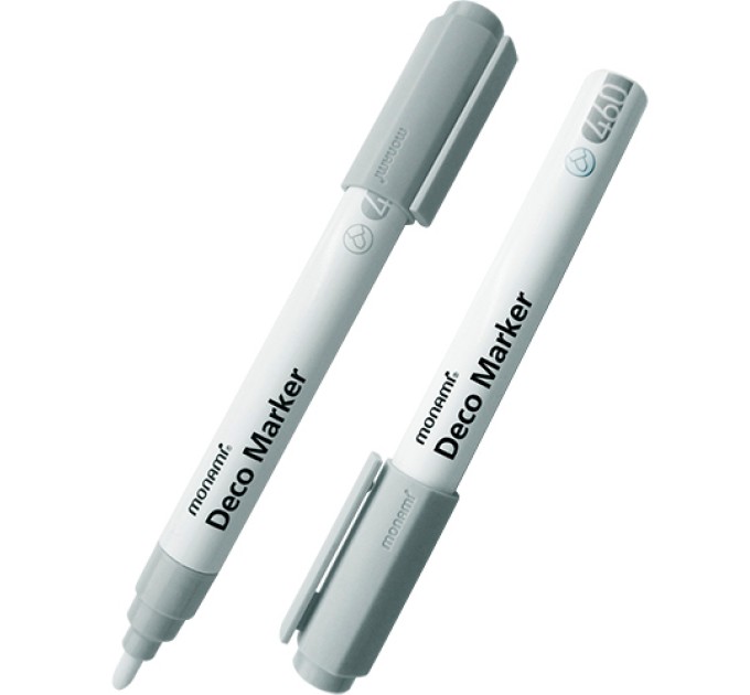 Акриловый маркер Deco Marker 460, «Рич», серый, 2.0 мм