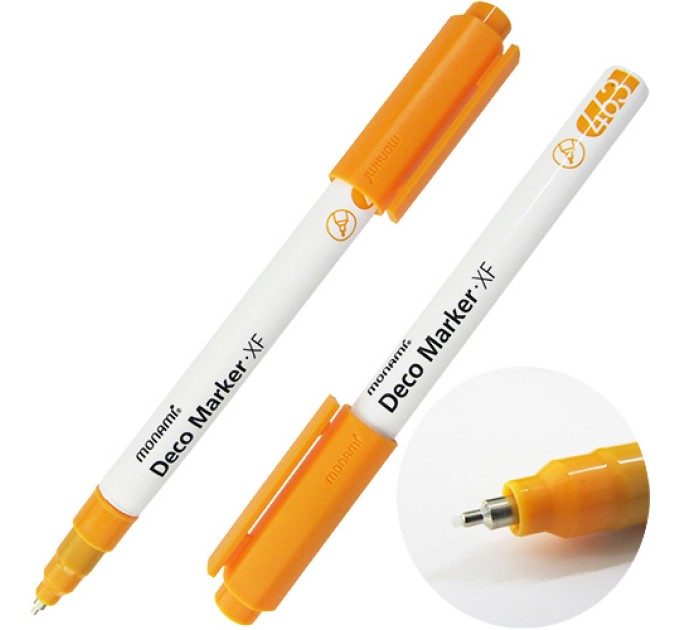 Акриловый маркер Deco Marker FX 463, «Пастель», светло-оранжевый, 0.7 мм