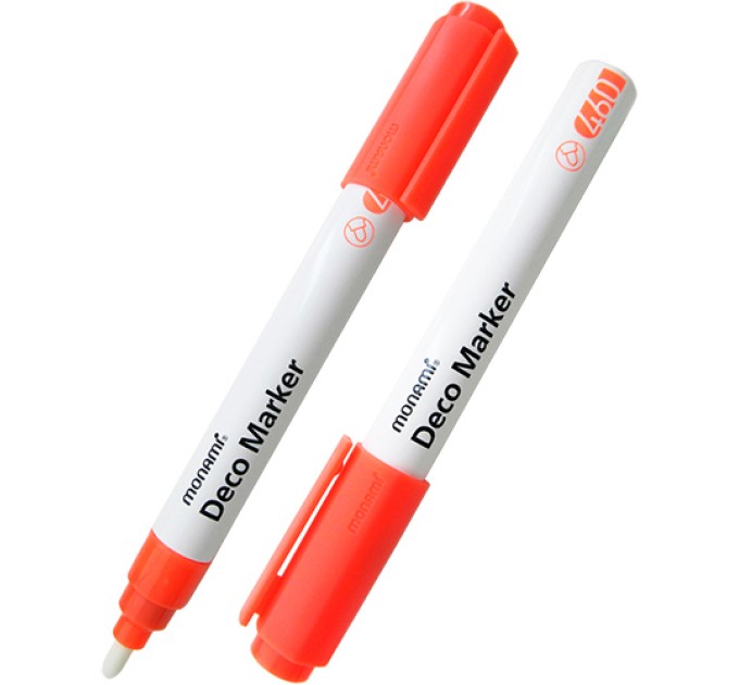 Акриловый маркер Deco Marker 460, «Флуоресцентный», оранжевый, 2.0 мм