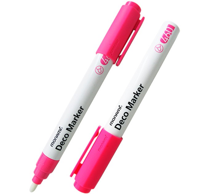 Акриловый маркер Deco Marker 460, «Вивид», розовый, 2.0 мм
