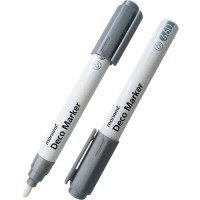 Акриловый маркер Deco Marker 460, «Вивид», серебро, 2.0 мм