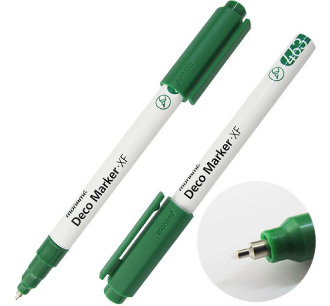Акриловый маркер Deco Marker FX 463, «Базис», зеленый, 0.7 мм