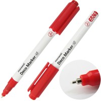 Акриловый маркер Deco Marker FX 463, «Базис», красный, 0.7 мм