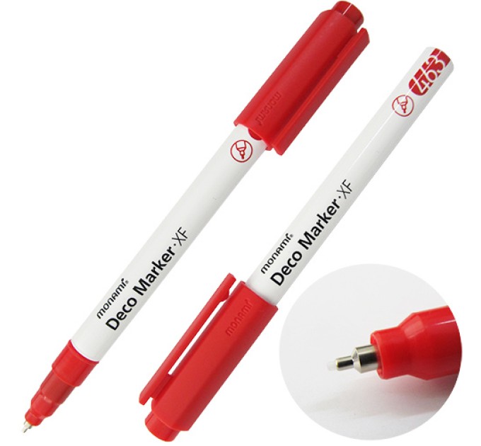 Акриловый маркер Deco Marker FX 463, «Базис», красный, 0.7 мм