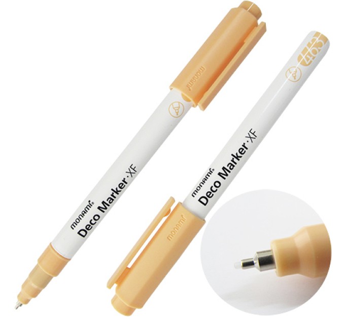 Акриловый маркер Deco Marker FX 463, «Пастель», бежевый, 0.7 мм