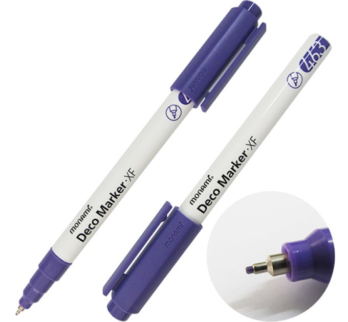 Акриловый маркер Deco Marker FX 463, «Рич», фиолетовый, 0.7 мм