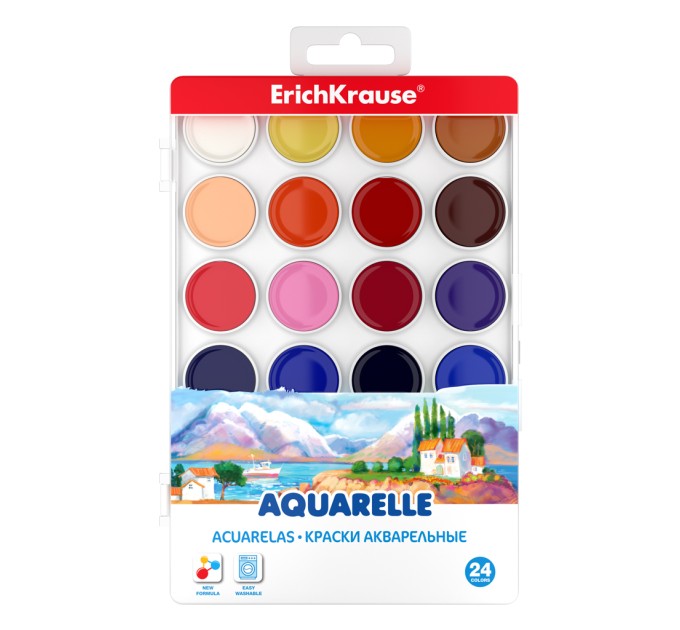 Акварель 24 цвета, ErichKrause® 54011