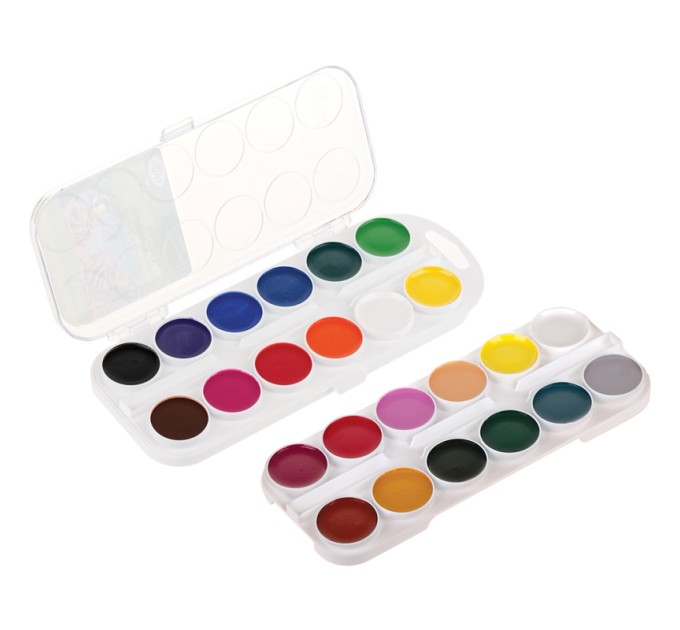 Акварель 24 цвета, «Пчёлка» 212035