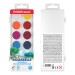 Акварель 12 цветов, без кисти, ErichKrause® 50581