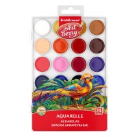 Акварель 24 цвета, ArtBerry® с УФ защитой яркости 54010