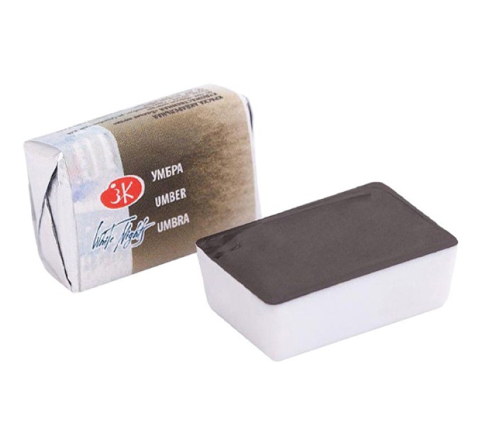 Акварель художественная 2.5 мл кювета, умбра, «Белые Ночи» 1911418