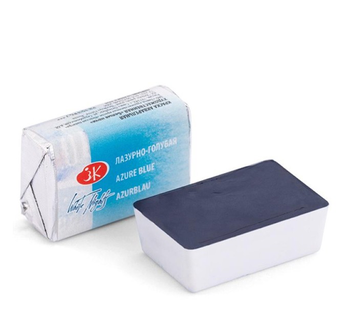 Акварель художественная 2.5 мл кювета, лазурно-голубая, «Белые Ночи» 1911519