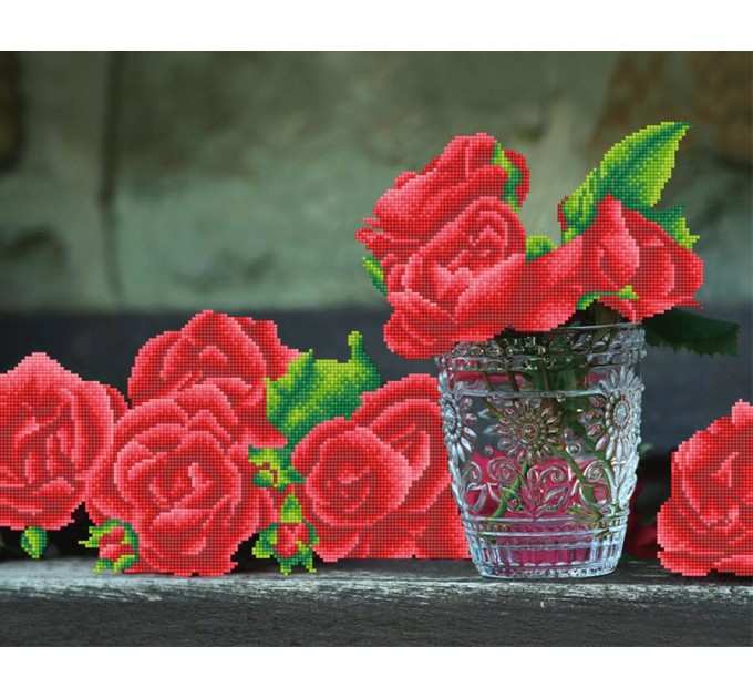 Мозаика алмазная Фрея «Страстные чувства», 60х47.5 см, холст ALV-32