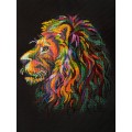 Мозаика алмазная Фрея «Царь зверей», 30х40 см, на подрамнике ALPD-034