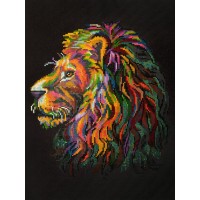 Мозаика алмазная Фрея «Царь зверей», 30х40 см, на подрамнике ALPD-034