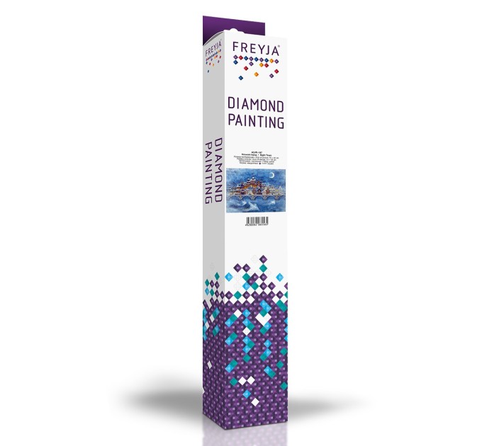 Мозаика алмазная Фрея «Ночной город», 40х55 см, холст ALVR-197