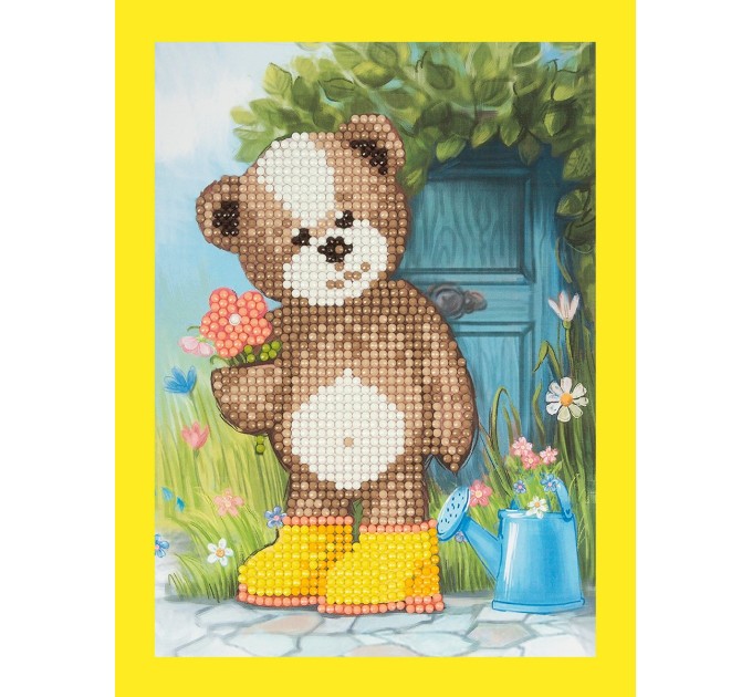 Мозаика алмазная Фрея мини-картинка «Весенний букет», 14х19.5 см, картон ALVS-035