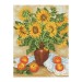 Мозаика алмазная Три совы «Подсолнухи и яблоки», 40х50 см, холст на деревянном подр АМП4050_47604