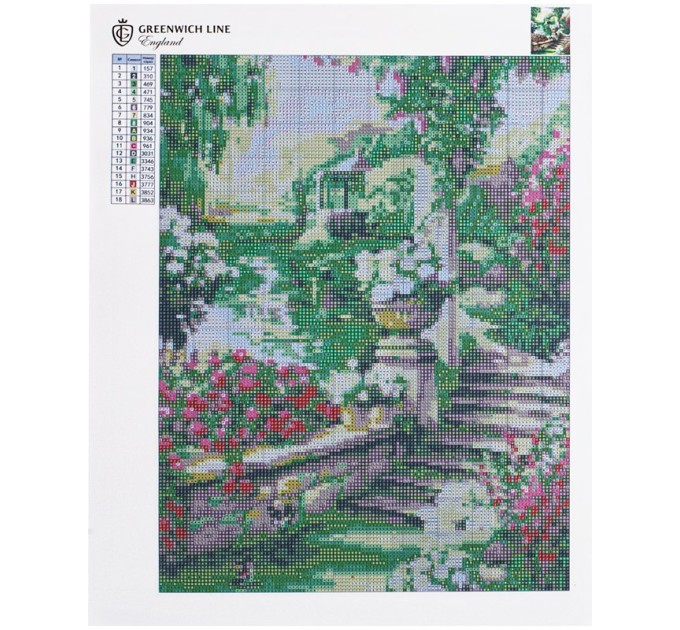 Мозаика алмазная Greenwich Line «Сказочный парк», 30х40 см, холст, европодвес СМ_25492