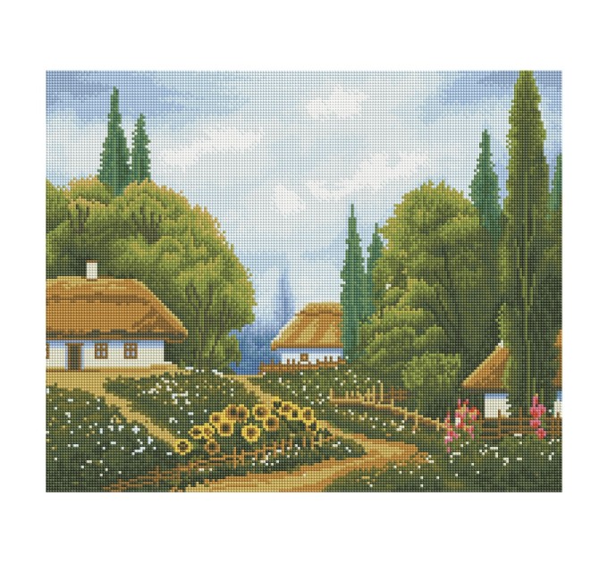 Мозаика алмазная Три совы «Лето», 40х50 см, холст АМ4050_47557