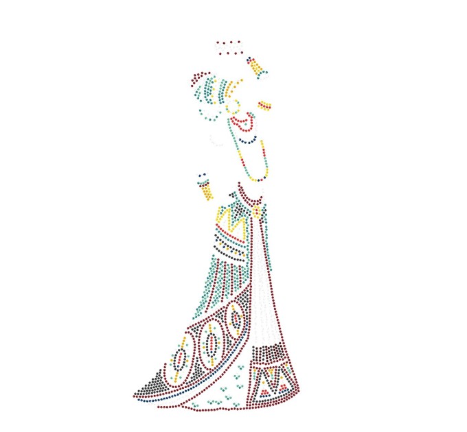 Мозаика алмазная Фрея «Африканка», 30х40 см, холст ALVR-217