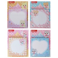 Блок для заметок с липким слоем 76х76, 60 л., LOVELY BOX WB-1727