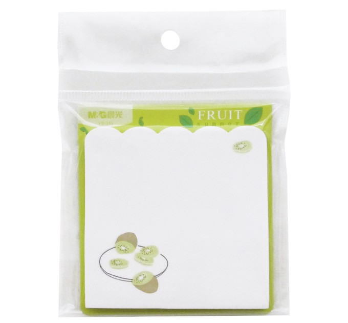 Блок для заметок с липким слоем, 71х71, 60 л., «FRUIT» AS33G18121