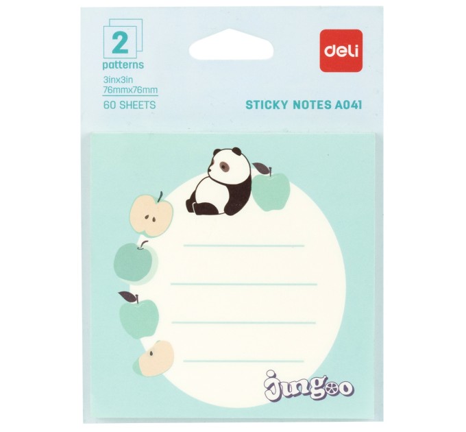 Блок для заметок с липким слоем, 76х76, 30 л А041