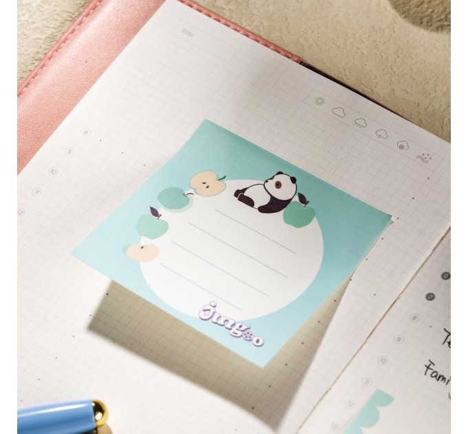 Блок для заметок с липким слоем, 76х76, 30 л А041