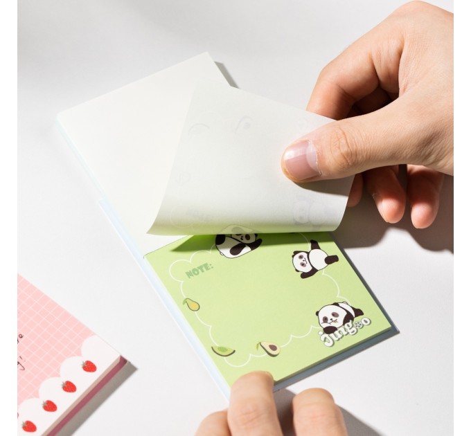 Блок для заметок с липким слоем, 76х76, 30 л А041