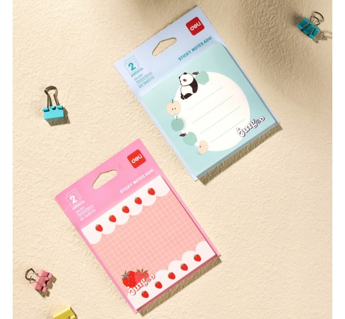 Блок для заметок с липким слоем, 76х76, 30 л А041