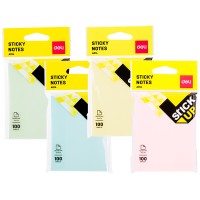 Блок для заметок Deli, с липким слоем, 100 л., 76х101 А01402 Блок для заметок Deli, с липким слоем, 100 л., 76х101 А01402