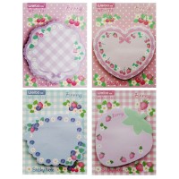 Блок для заметок с липким слоем 76х76, 60 л., BERRY WB-1731