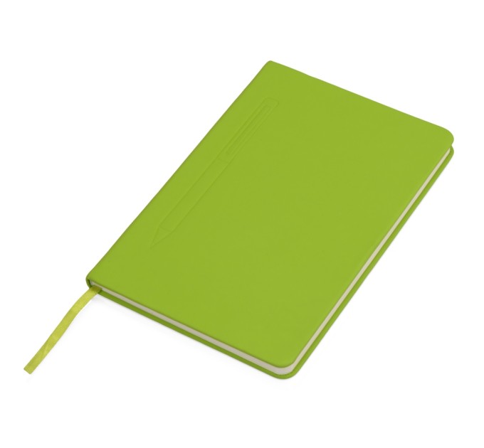 Блокнот А5 «Magnet» soft-touch с магнитным держателем для ручки