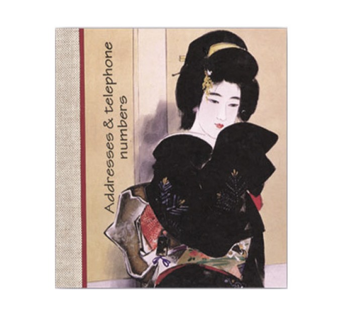 Книга алфавитная, 155х160, 80 л., «Гейша» 9650