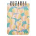 Блокнот A7, 80 л., на пружине, «Цветы» ВХ-А7UP-4532-1-4