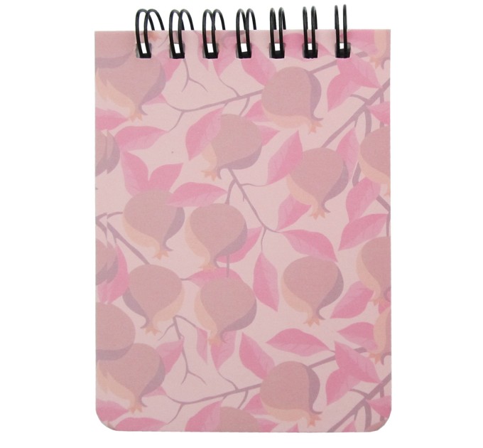 Блокнот A7, 80 л., на пружине, «Цветы» ВХ-А7UP-4532-1-4