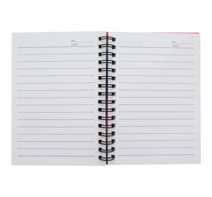 Блокнот А6, 80 л., на гребне, ассорти A6-007