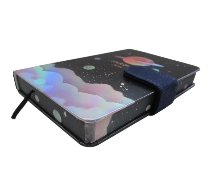 Блокнот А6, 112 л., с магнитной застежкой, «STARDUST» MY001-1