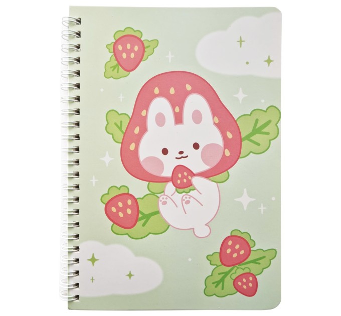 Блокнот 140х207 мм, 60 л., на гребне, «HAPPY DAY» WB-95351