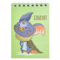 Блокнот А7, 40 л., на гребне, «Хорошее настроение» 61229