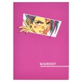 Блокнот 120х170 мм, 40 л., на скобе, «Аниме розовое» 65441